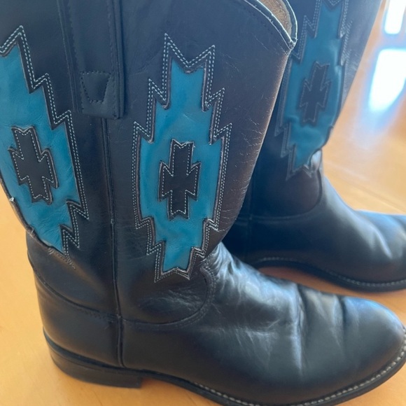 Wrangler Women’s Leather Cowgirl Boots - Picture 3 of 10